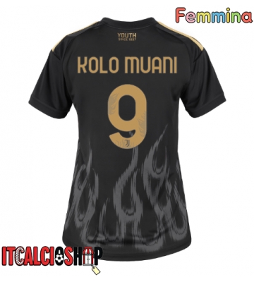 Juventus Randal Kolo Muani #9 Terza Maglia Femmina 2026-27 Manica Corta